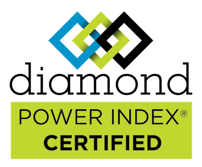 Diamond Power Index Certified badge logo