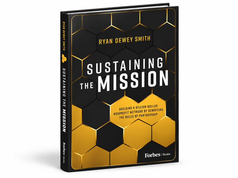 Sustaining the Mission book cover by Ryan Dewey Smith